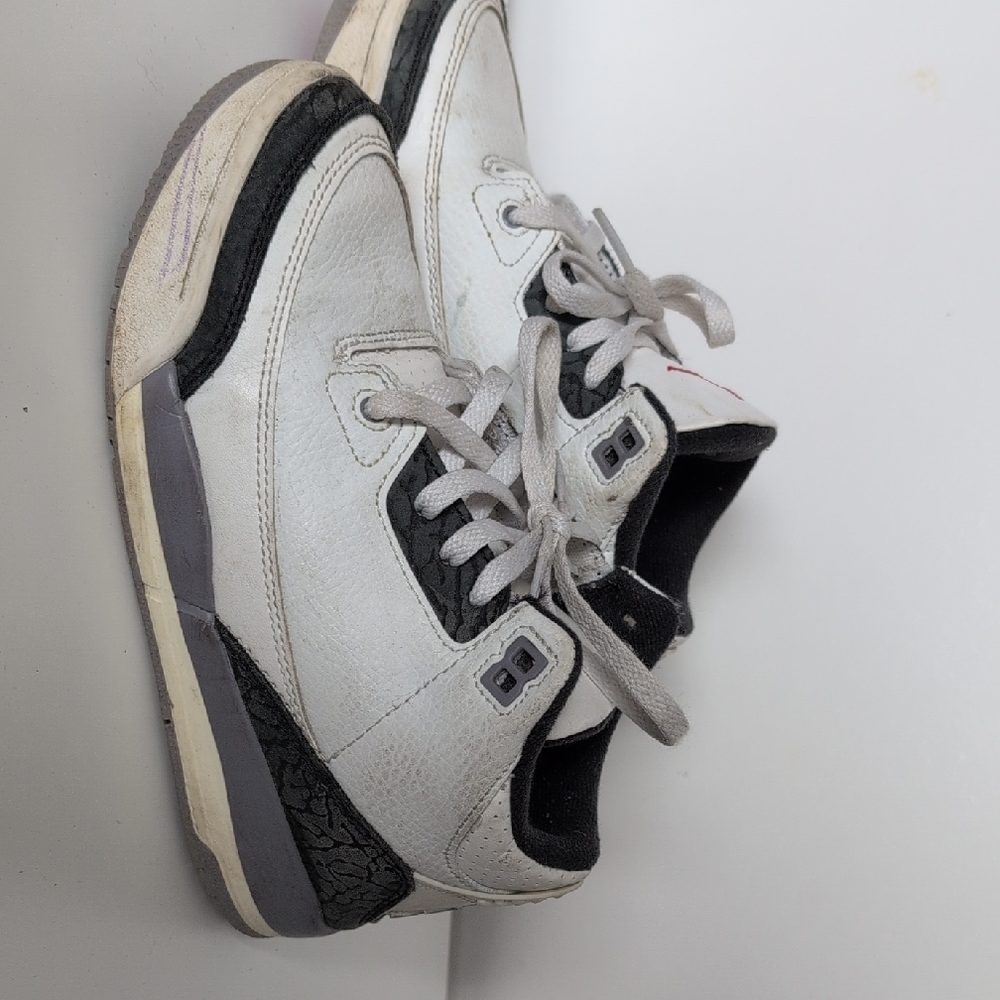 Michael Jordan White and Black Sneakers For Boys